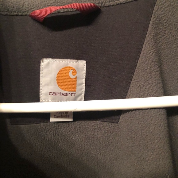 Carhartt Men's Black Jacket. Waterproof - Picture 12 of 16